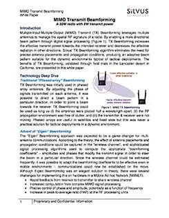 Silvus-Technologies-White-Paper-MIMO-Transmit-Beamforming