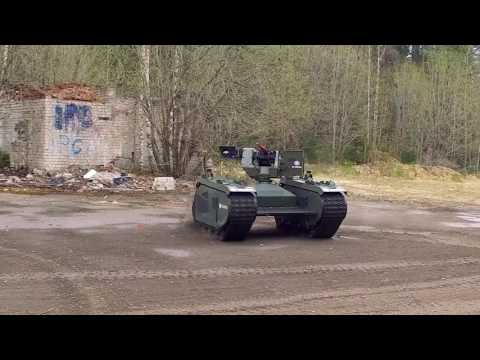 THeMIS UGV during Kevadtorm (Spring Storm ’17)