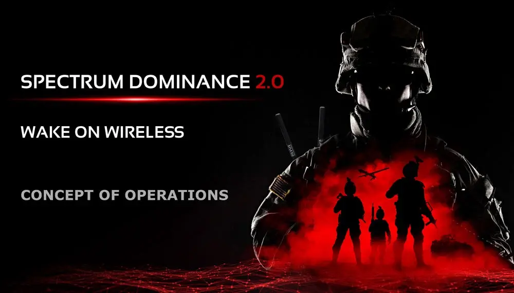 Spectrum Dominance 2.0 | Wake on Wireless Concept of Operations