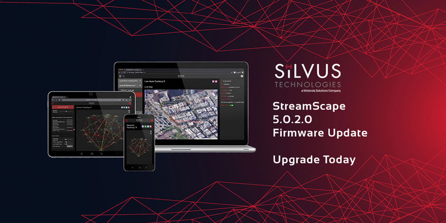 Silvus StreamScape 5.0 Update